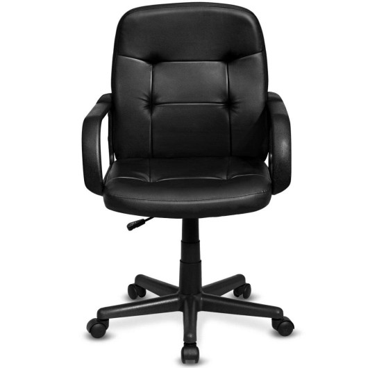 Ergonomic High Back Office Chair with Adjustable Height and Wheels