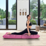 Adjustable 14-Position Floor Gaming Sofa Chair with Ergonomic Backrest