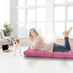 Adjustable 14-Position Floor Gaming Sofa Chair with Ergonomic Backrest