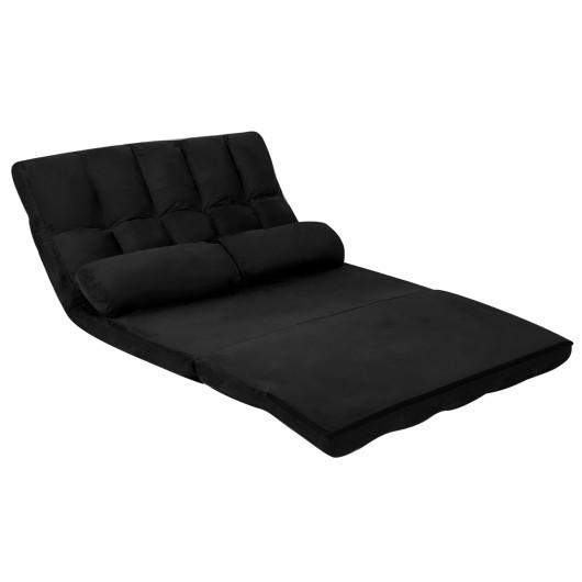 Adjustable 6-Position Foldable Floor Sofa with Washable Cover - Image 24