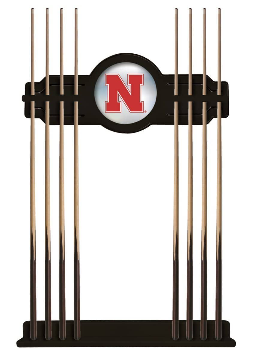 University of Nebraska Black Logo Cue Rack