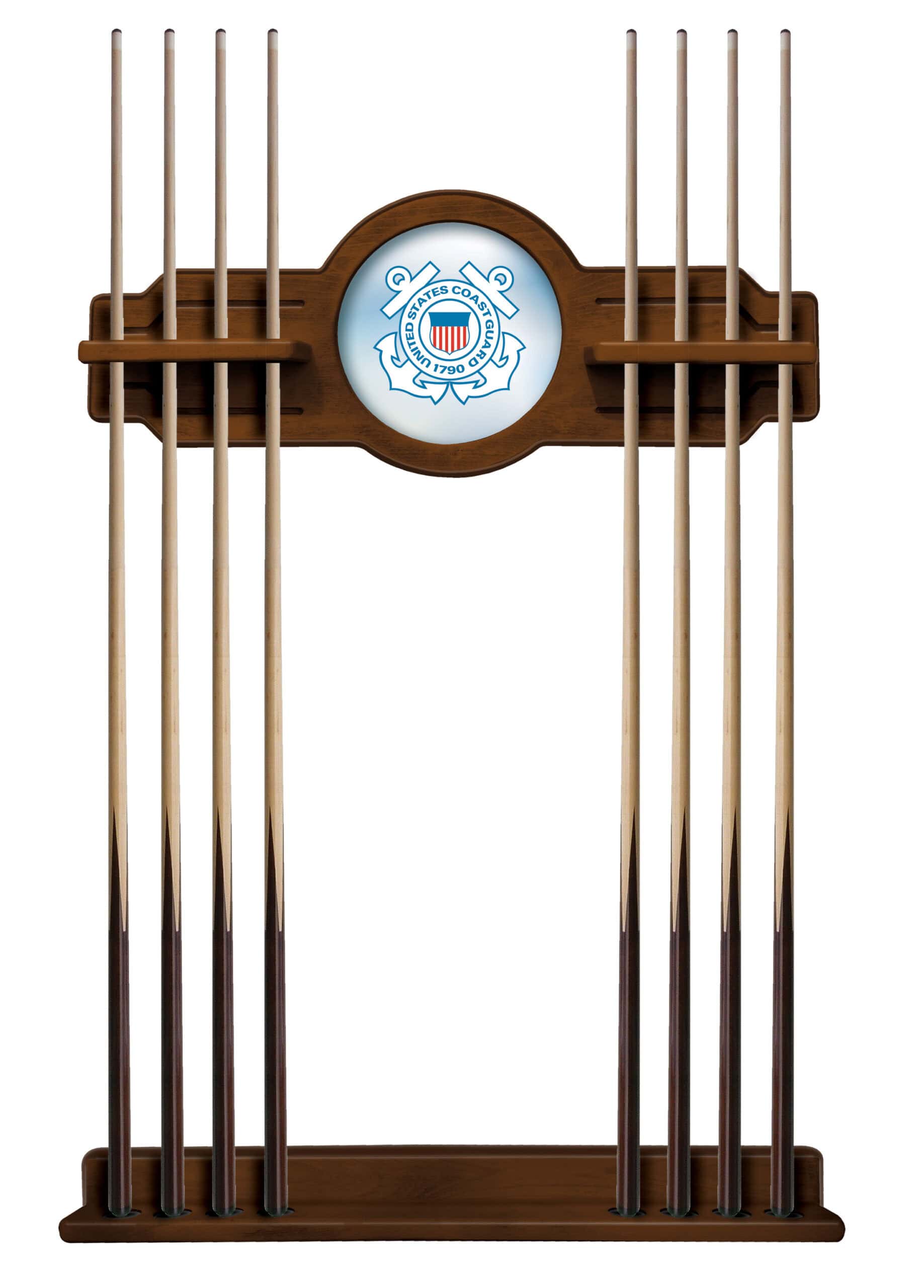 United States Coast Guard Chardonnay Logo Cue Rack