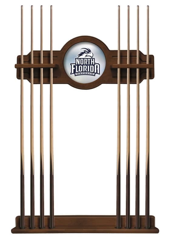 University of North Florida Chardonnay Logo Cue Rack