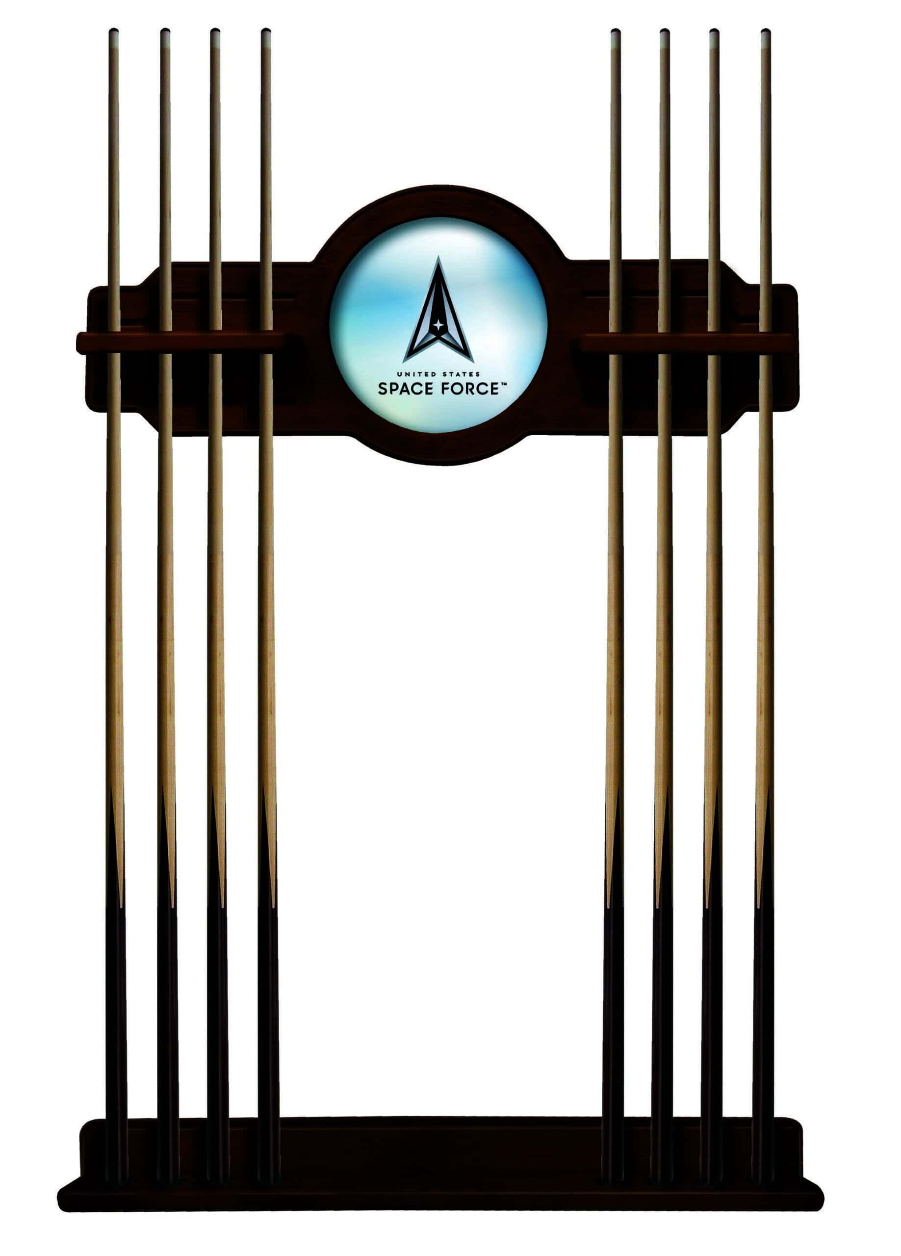 United States Space Force Chardonnay Logo Cue Rack