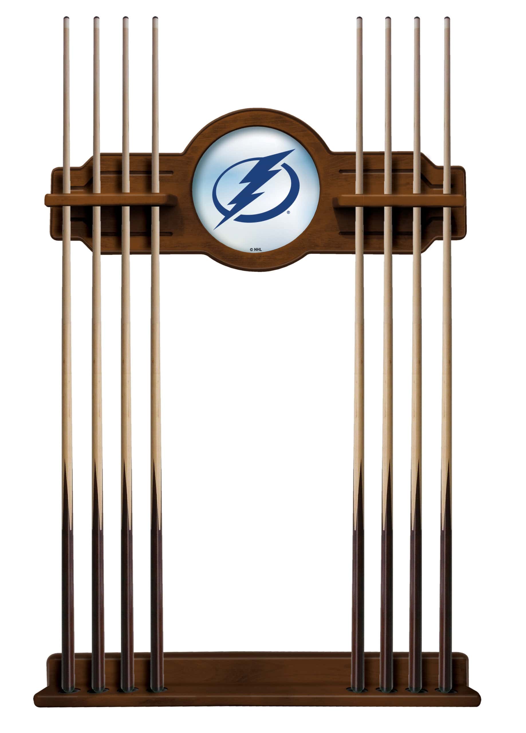 Tampa Bay Lightning Chardonnay Logo Cue Rack