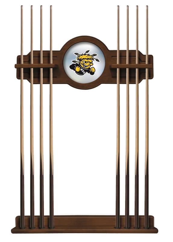 Wichita State University Chardonnay Logo Cue Rack