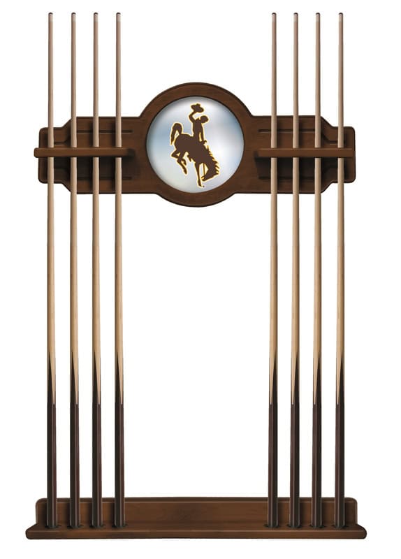 University of Wyoming Chardonnay Logo Cue Rack