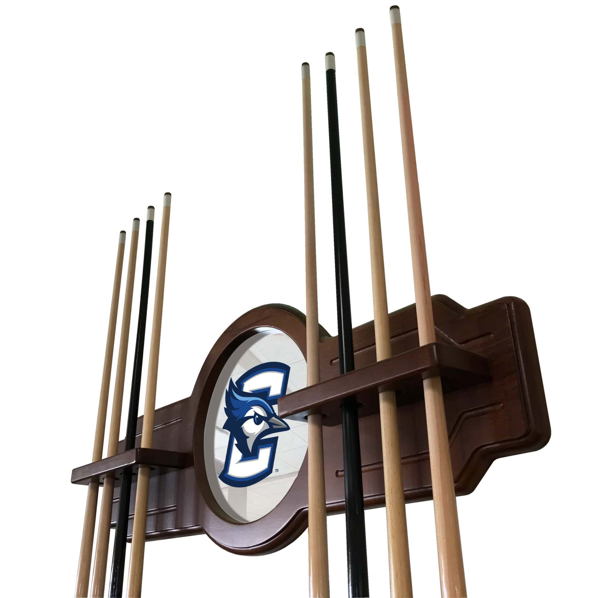 Creighton University English Tudor Logo Cue Rack