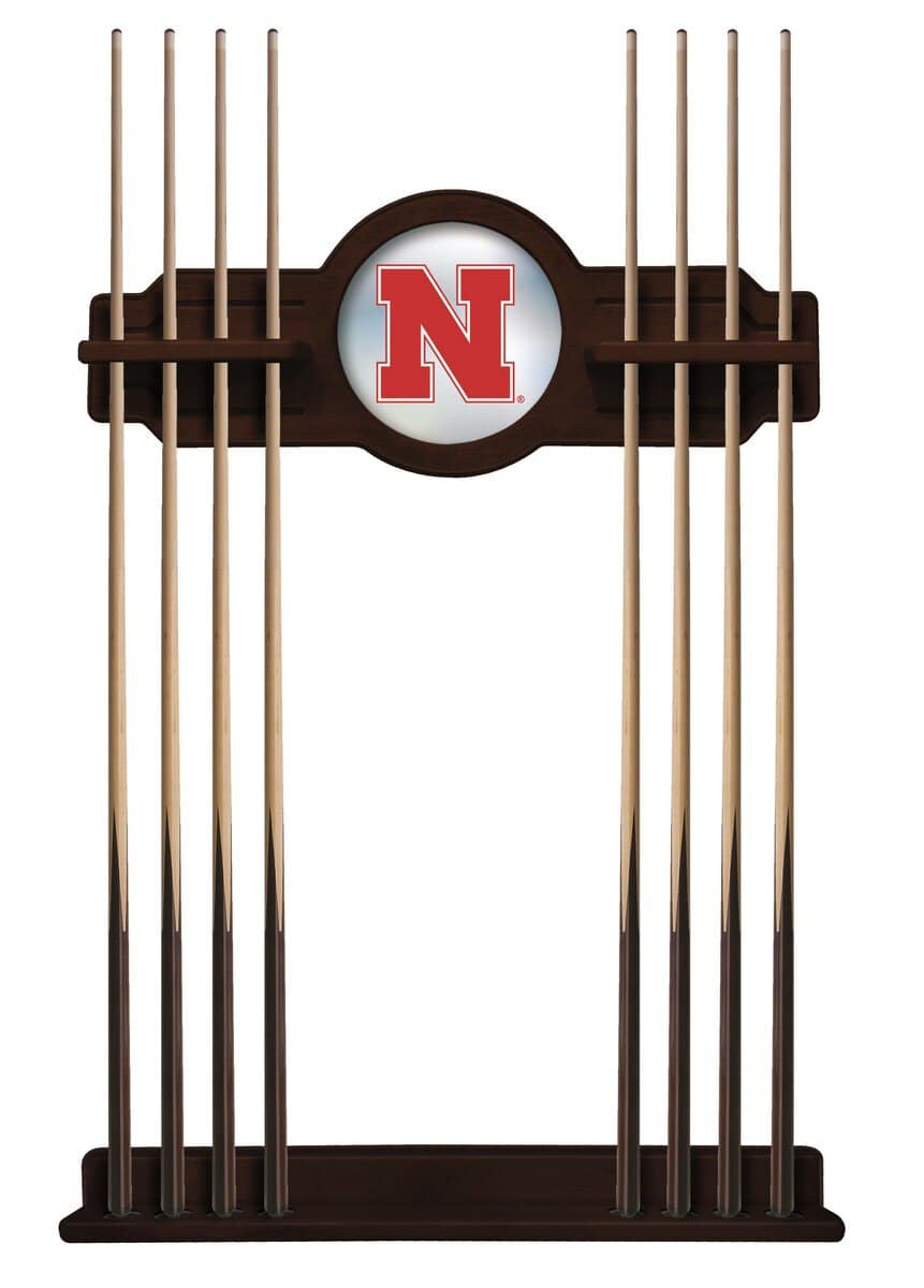 University of Nebraska English Tudor Logo Cue Rack