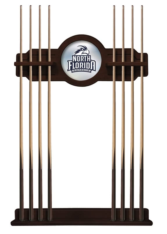 University of North Florida English Tudor Logo Cue Rack