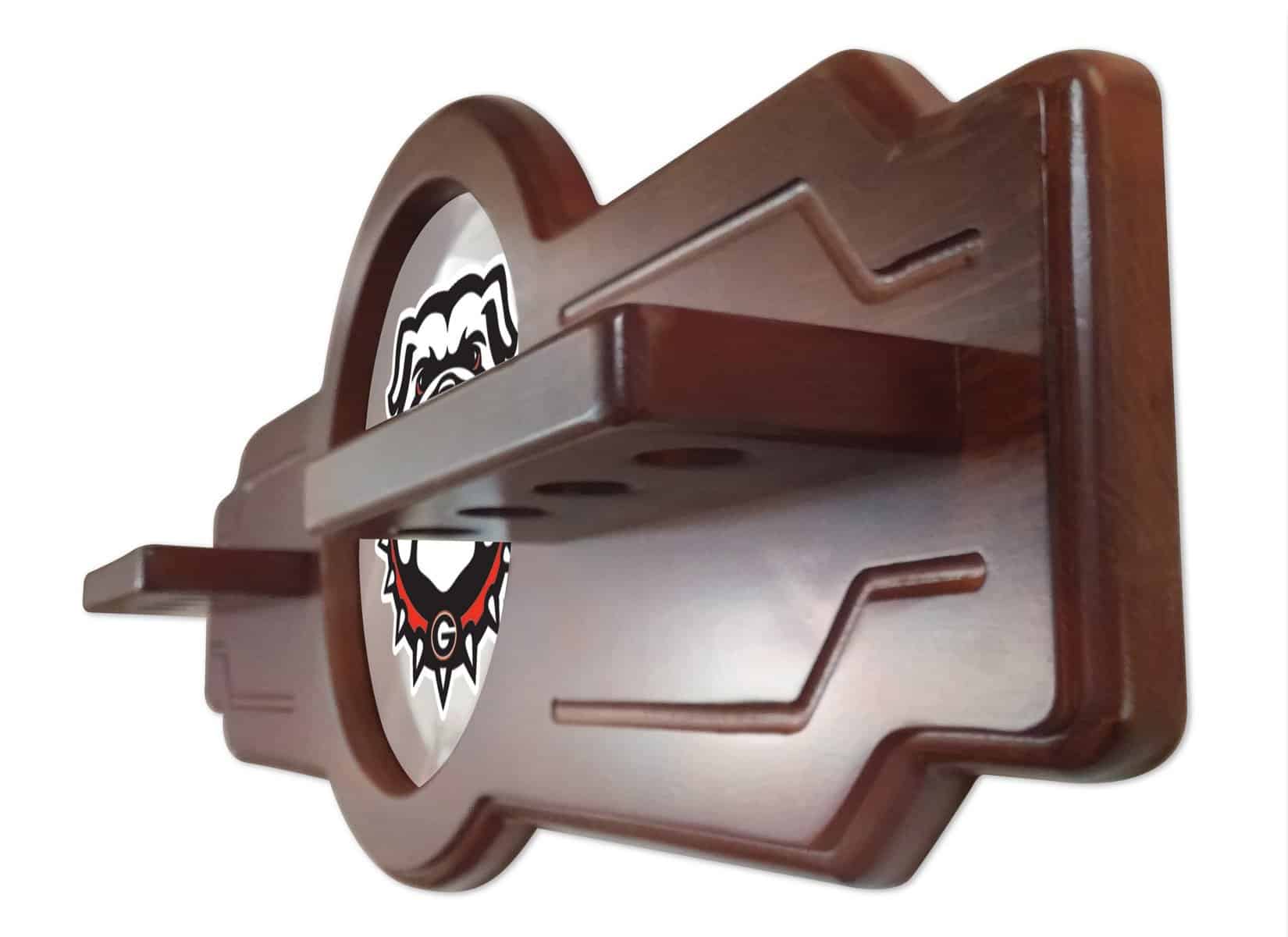 University of Georgia (Bulldog) Navajo Logo Cue Rack