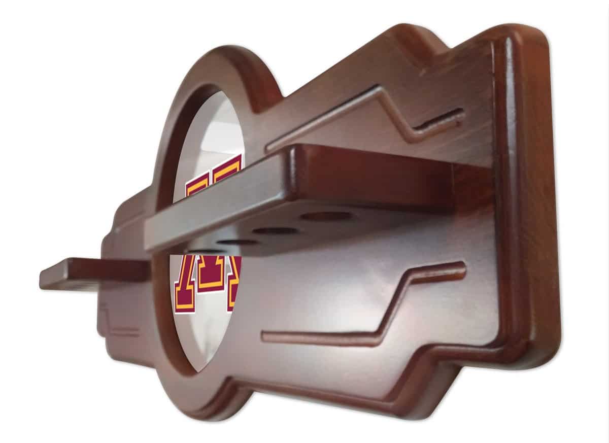 University of Minnesota Navajo Logo Cue Rack