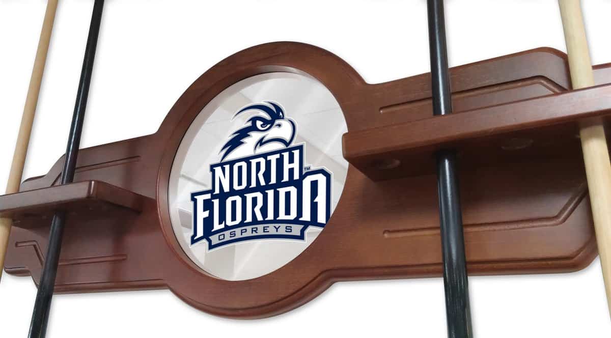 University of North Florida Navajo Logo Cue Rack