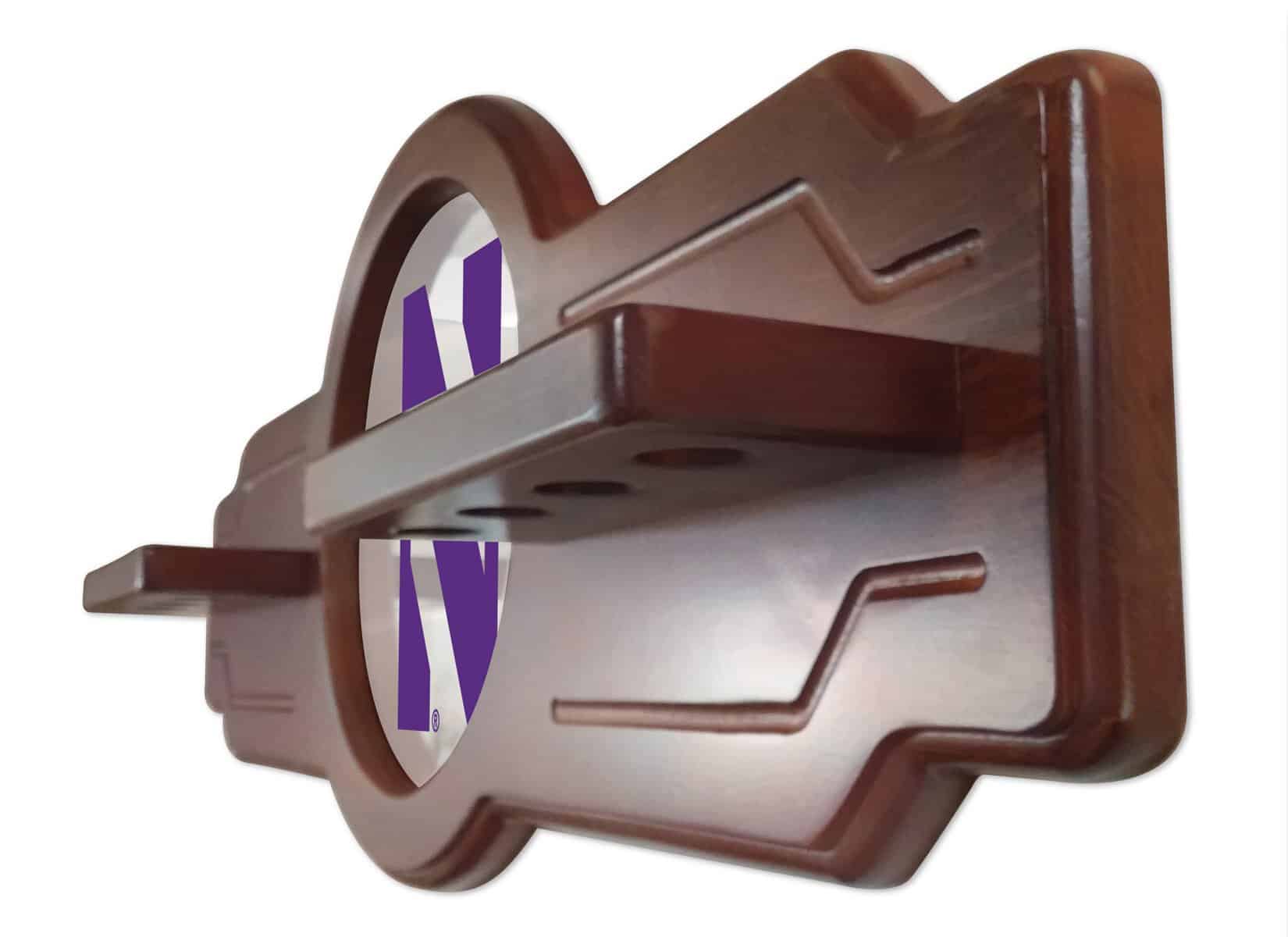 Northwestern University Navajo Logo Cue Rack