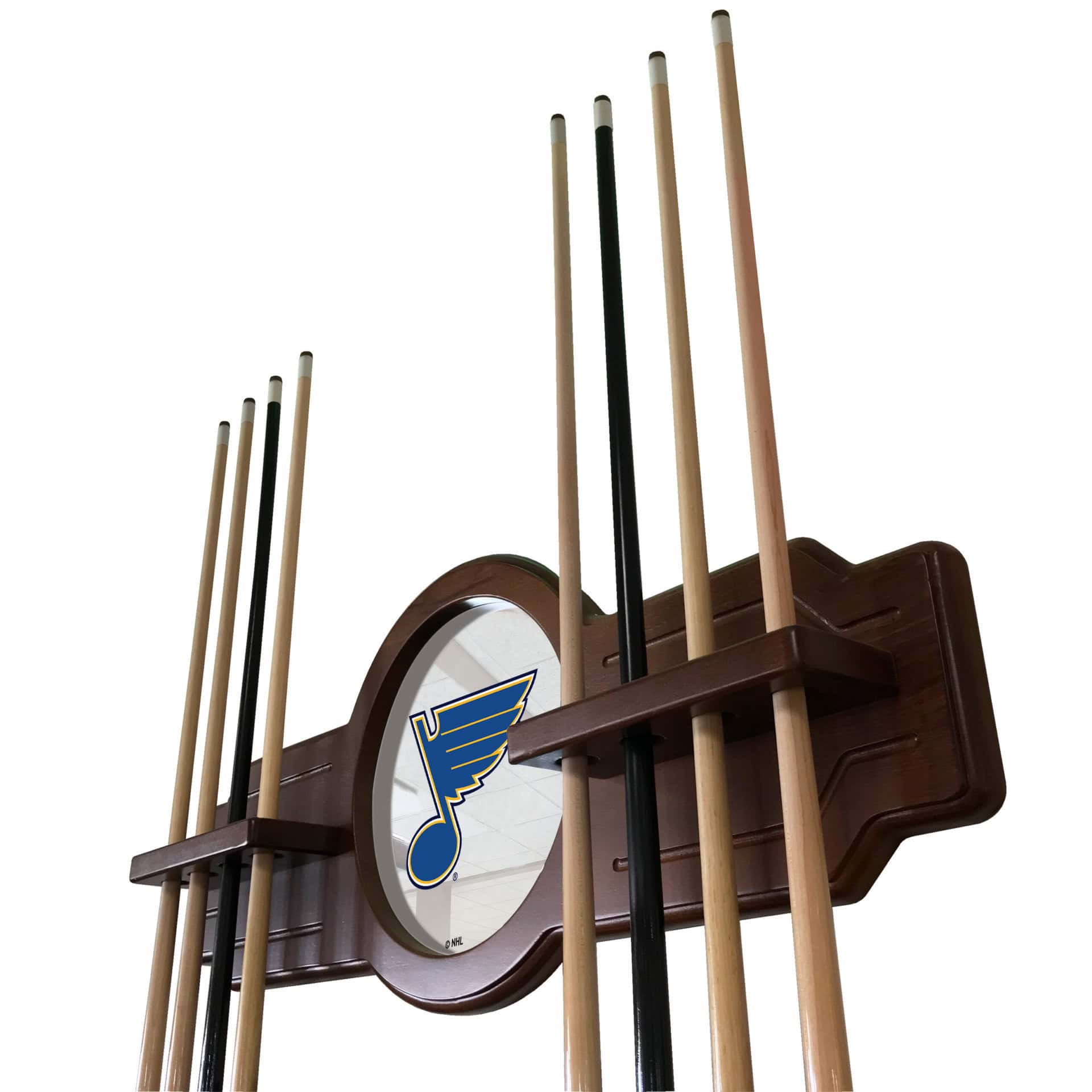 St Louis Blues Navajo Logo Cue Rack