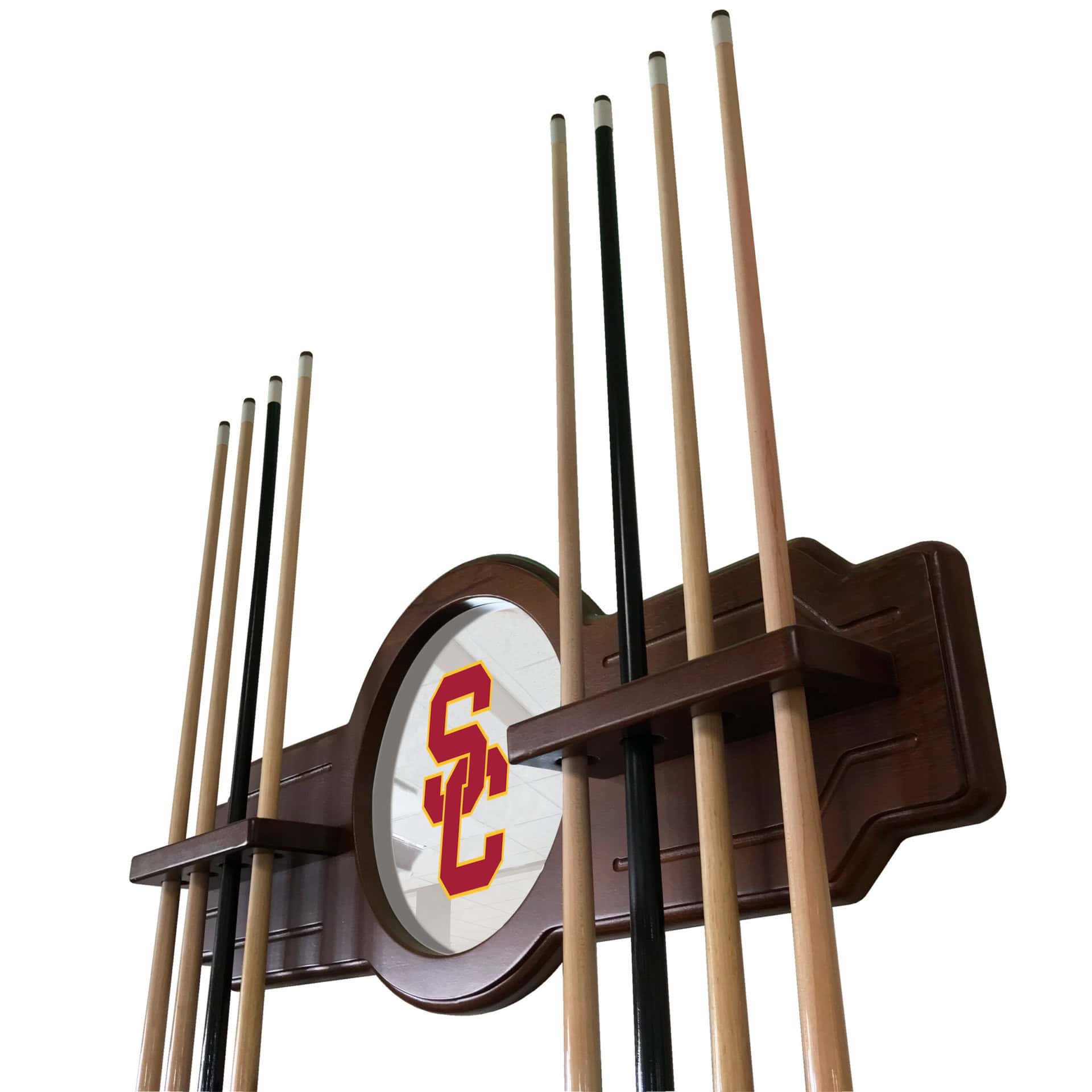 University of Southern California Chardonnay Logo Cue Rack