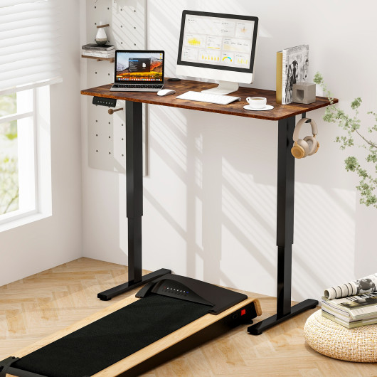 Adjustable Electric Standing Desk with Memory Settings and Cable Management