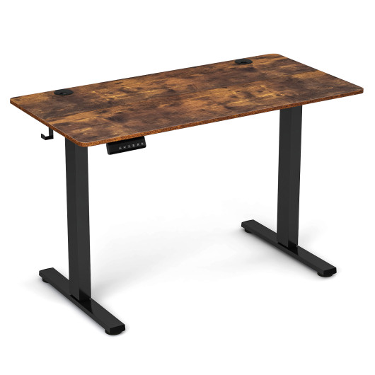 Adjustable Electric Standing Desk with Memory Settings and Cable Management