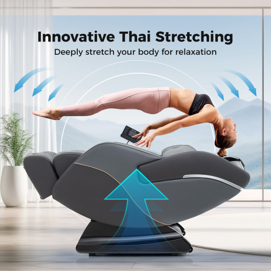 Zero Gravity Massage Chair with SL Track, Airbags, and Heater