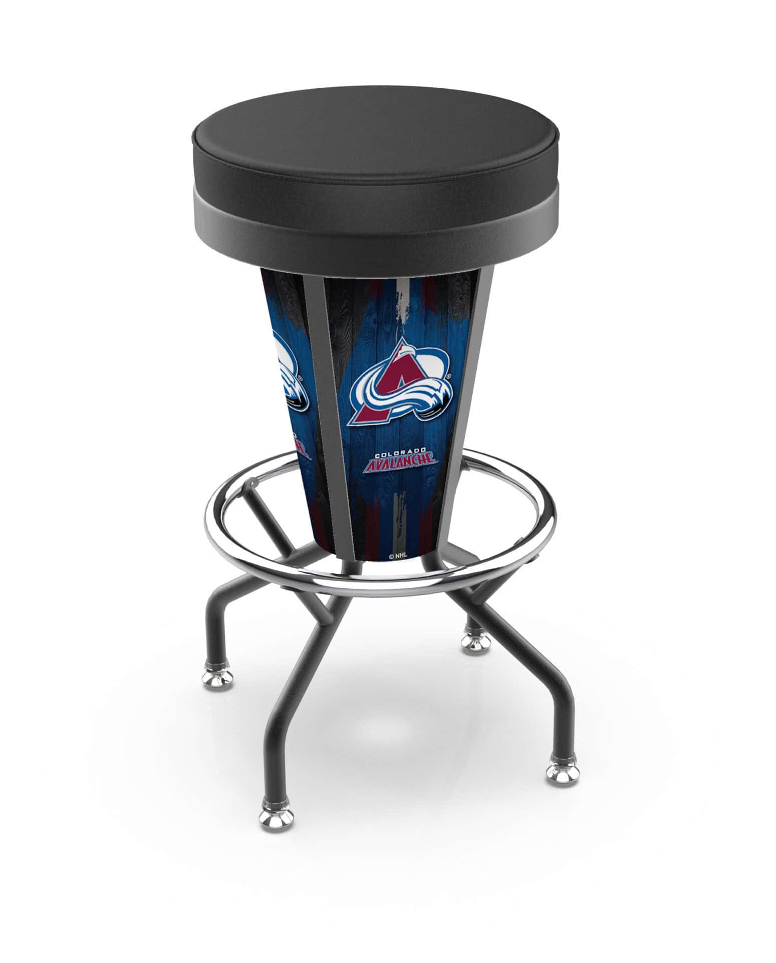Colorado Avalanche 30-Inch Lighted Bar Stool