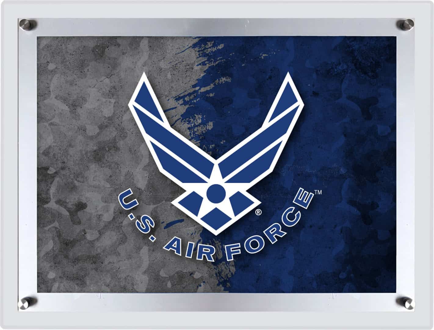 United States Air Force A4 Backlit LED Sign