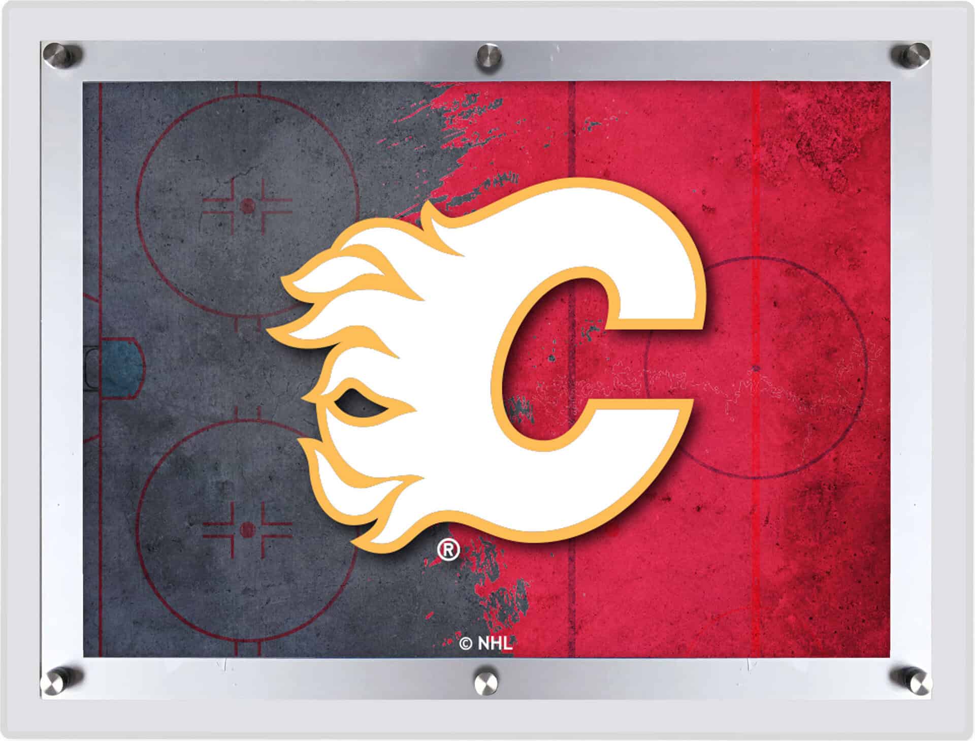 Calgary Flames LG Backlit LED Sign