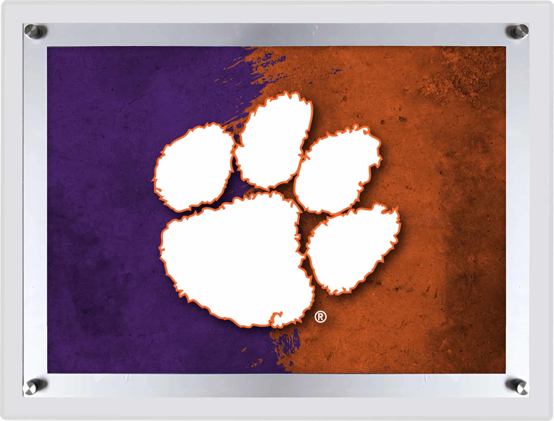 Clemson A4 Backlit LED Sign