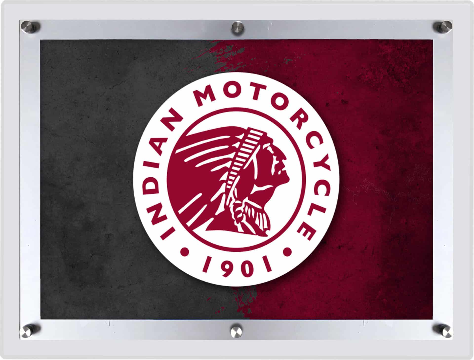 Indian Motorcycle (Head) LG Backlit LED Sign