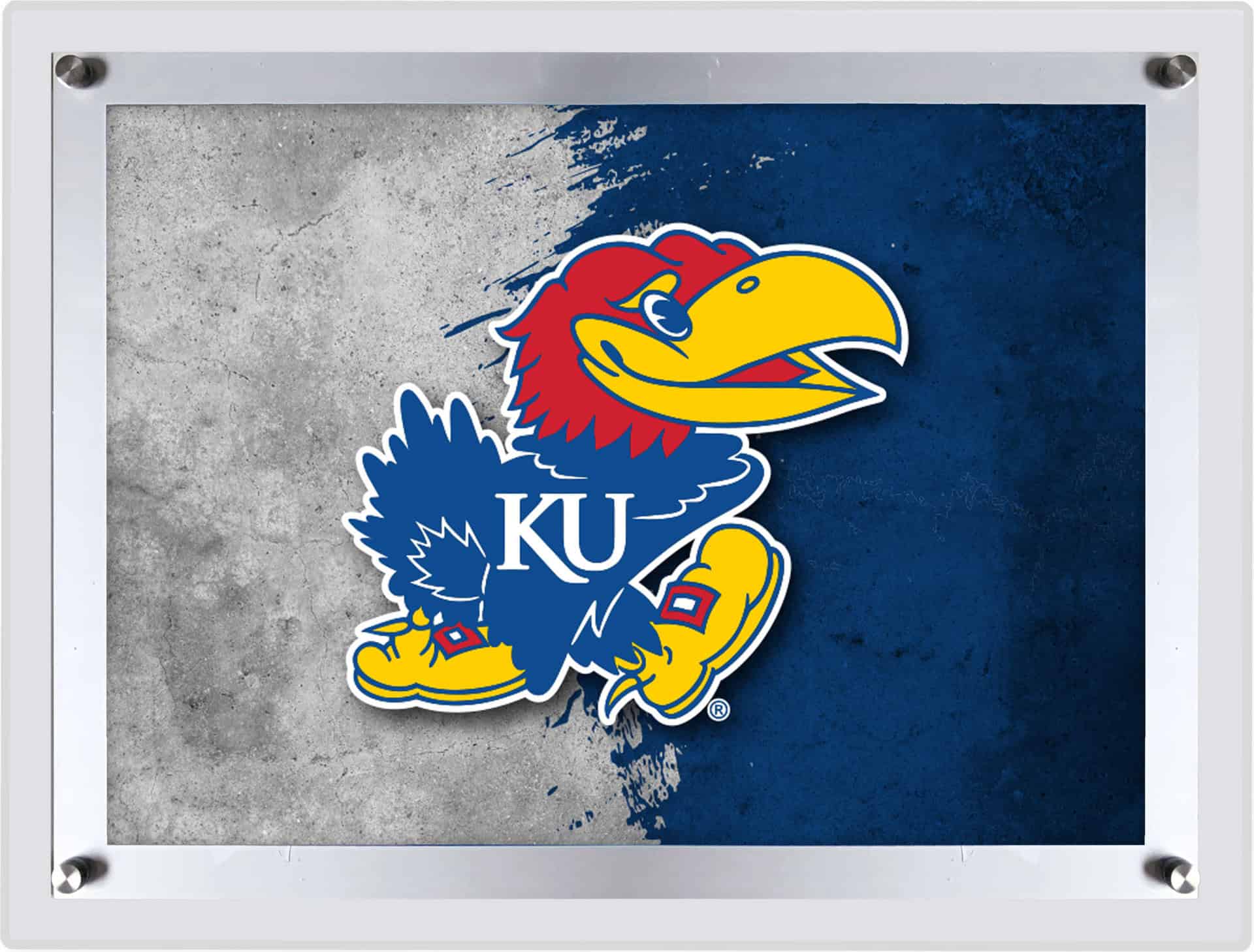 University of Kansas A3 Backlit LED Sign