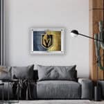 Vegas Golden Knights A4 Backlit LED Sign