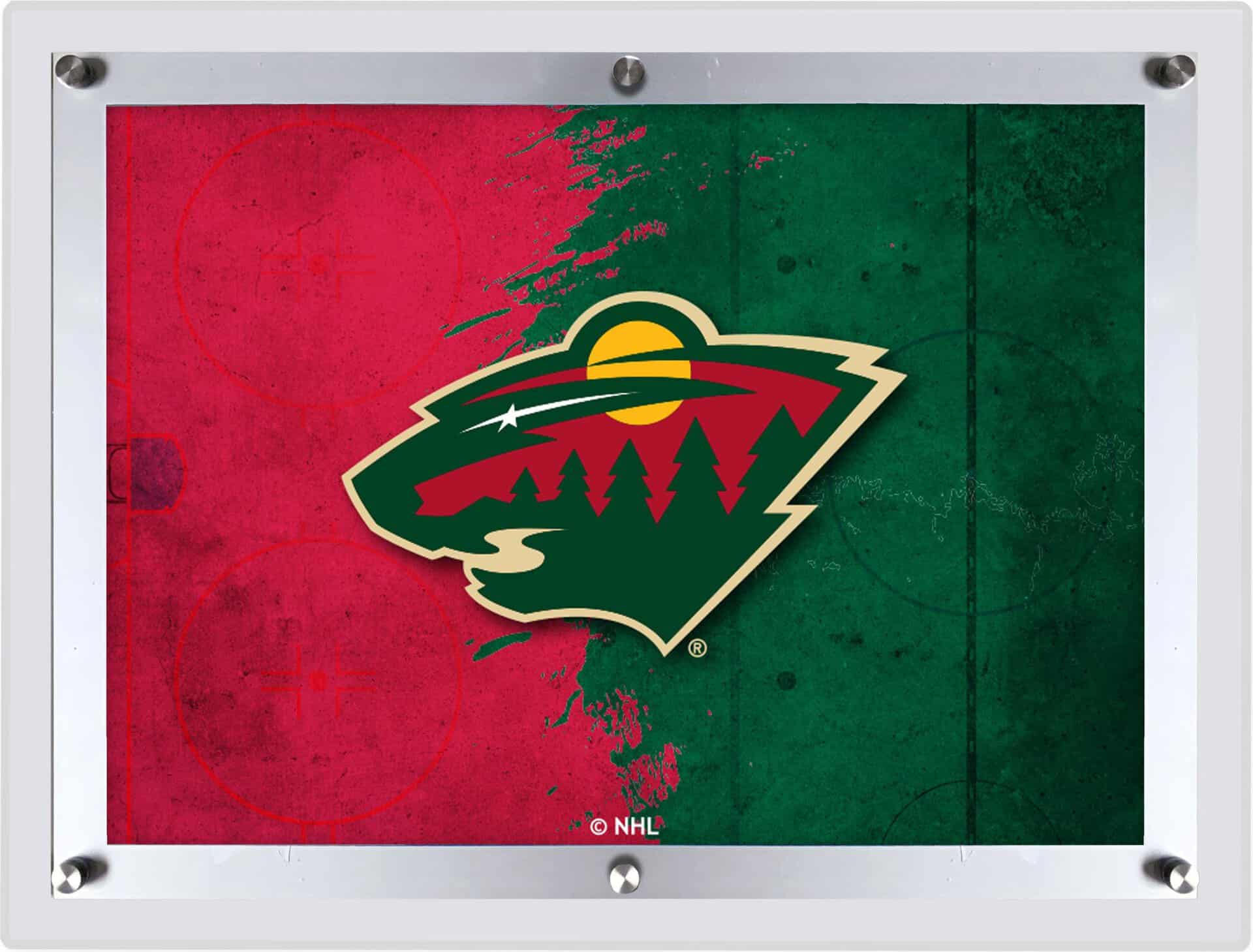 Minnesota Wild LG Backlit LED Sign