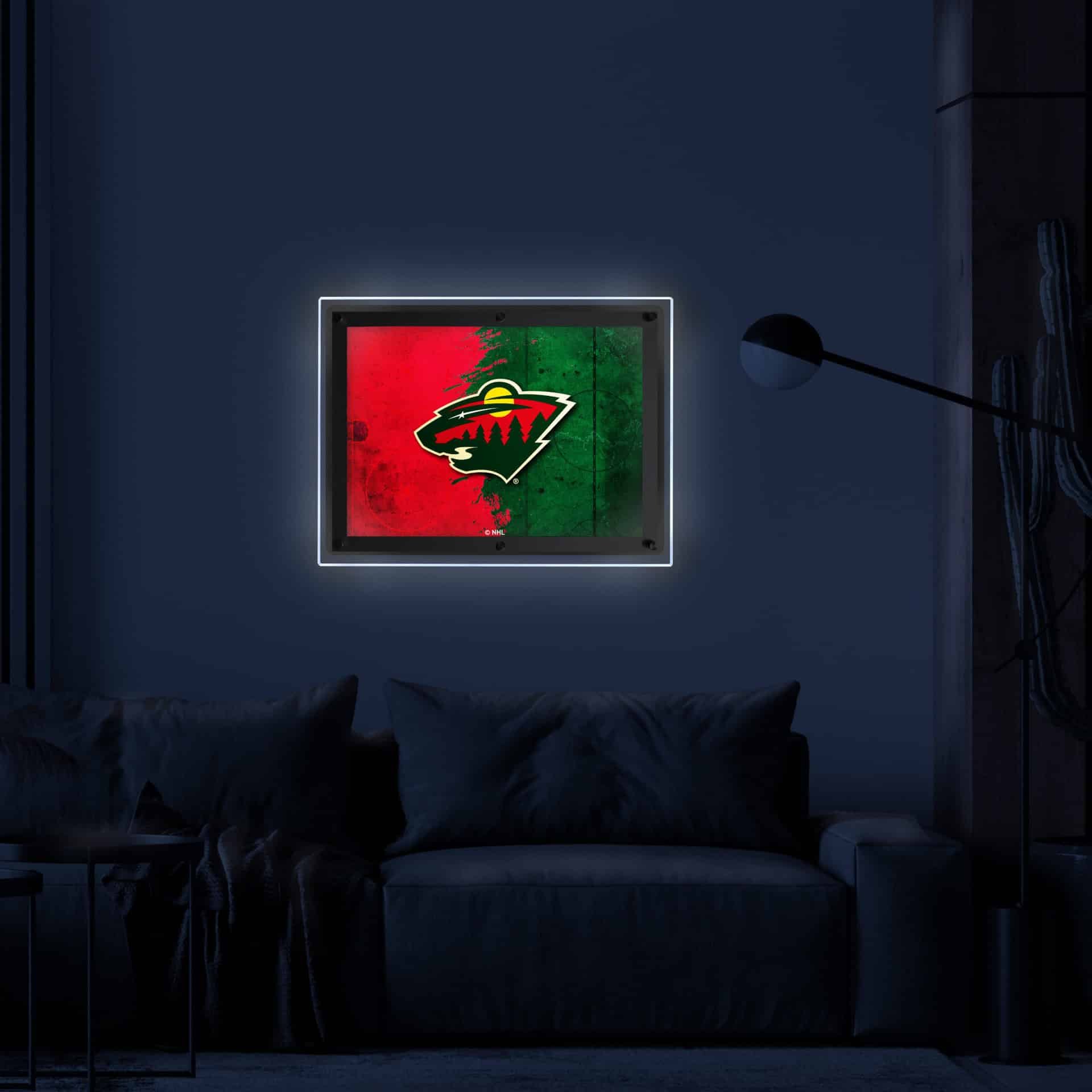 Minnesota Wild A4 Backlit LED Sign