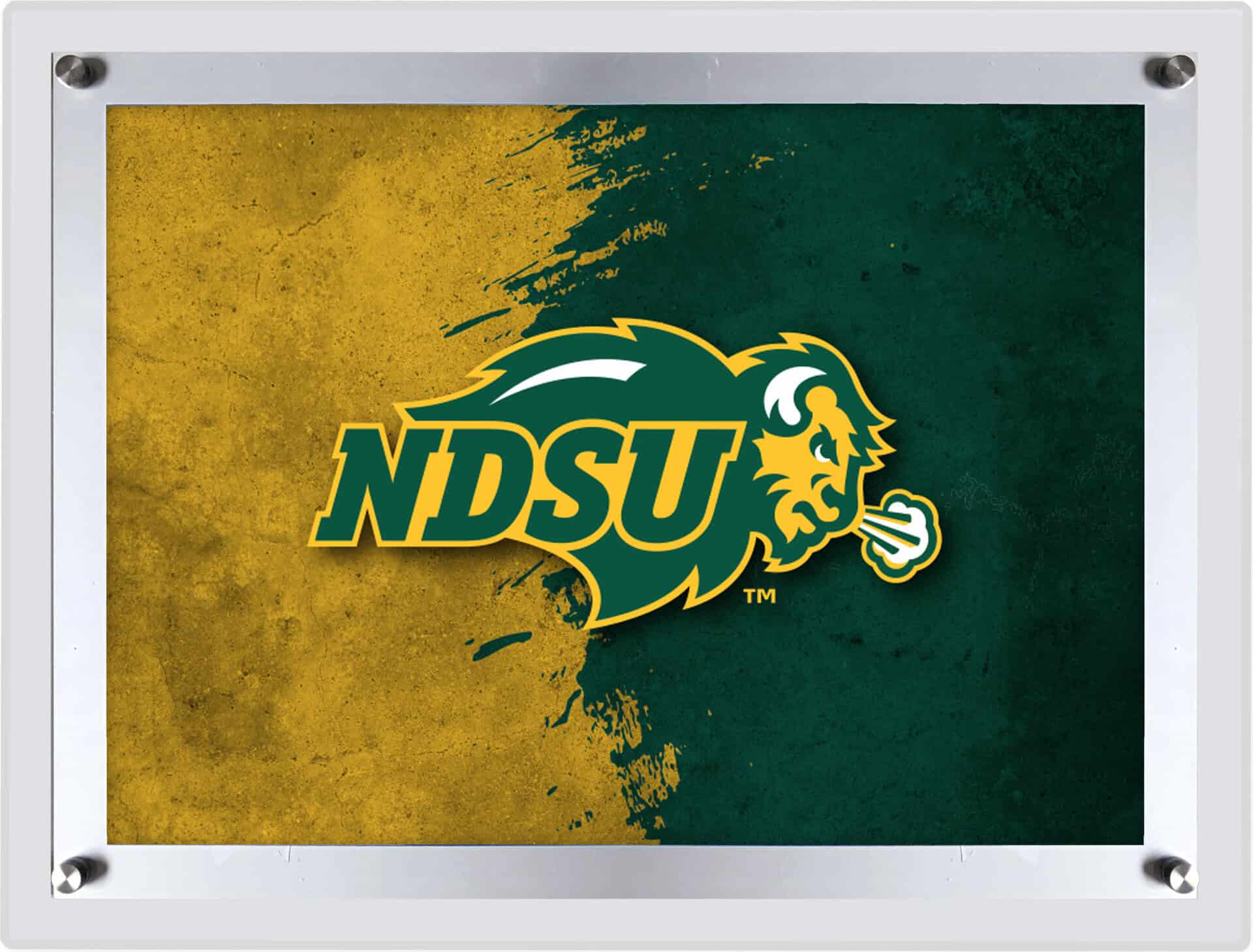 North Dakota State University A4 Backlit LED Sign