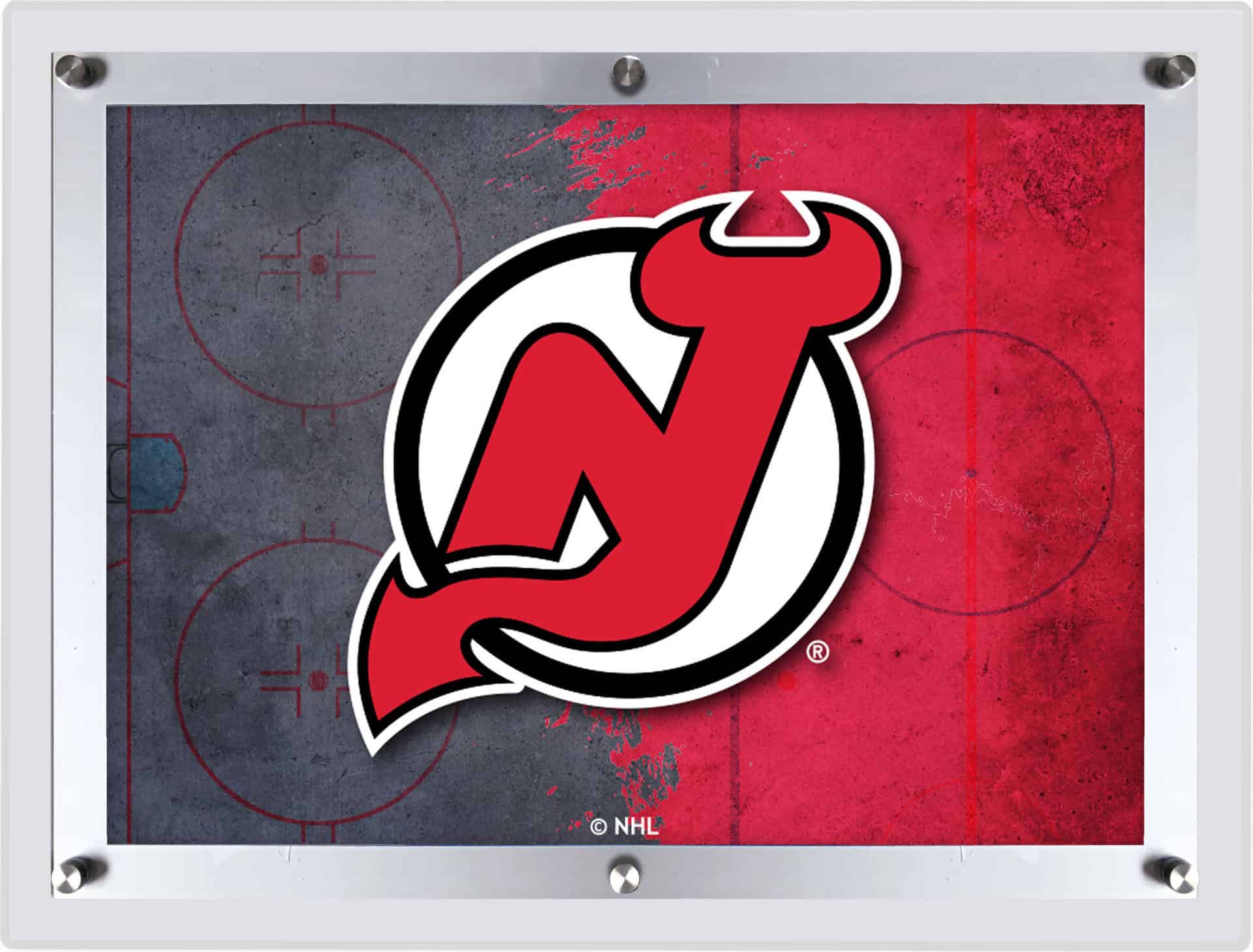 New Jersey Devils LG Backlit LED Sign