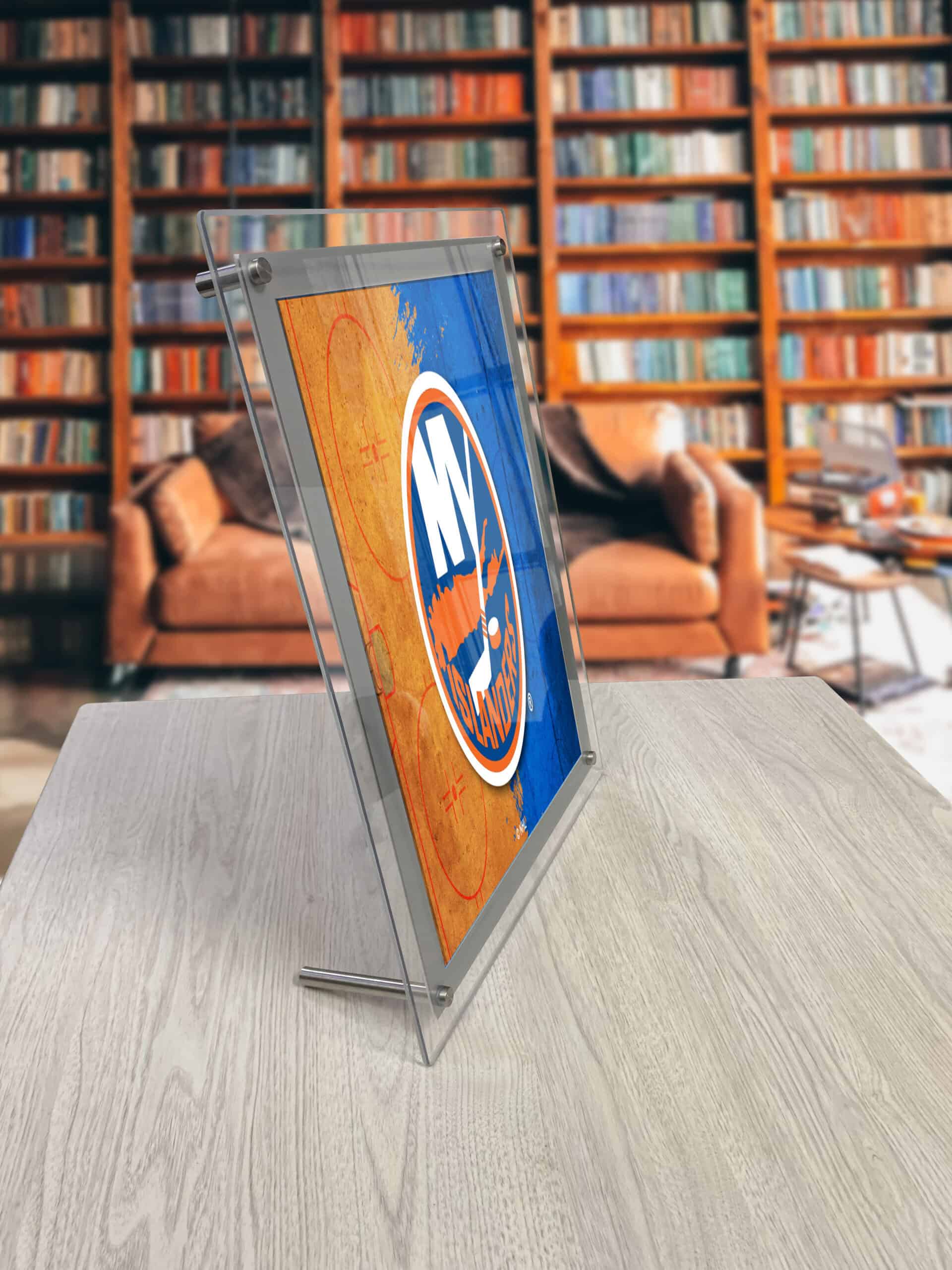 New York Islanders A4 Backlit LED Sign