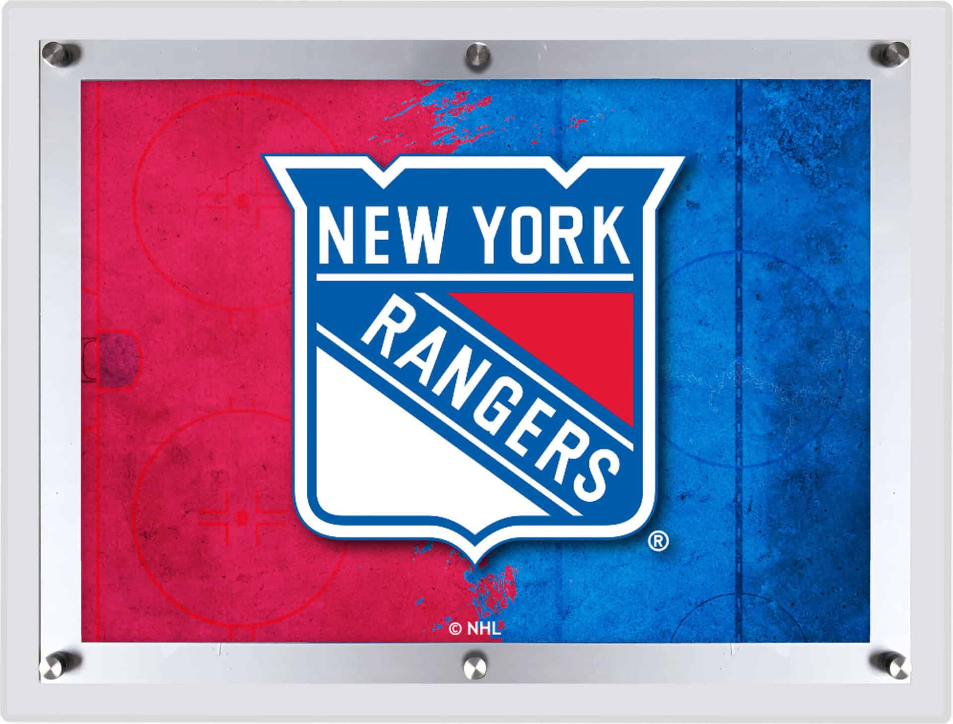 New York Rangers LG Backlit LED Sign