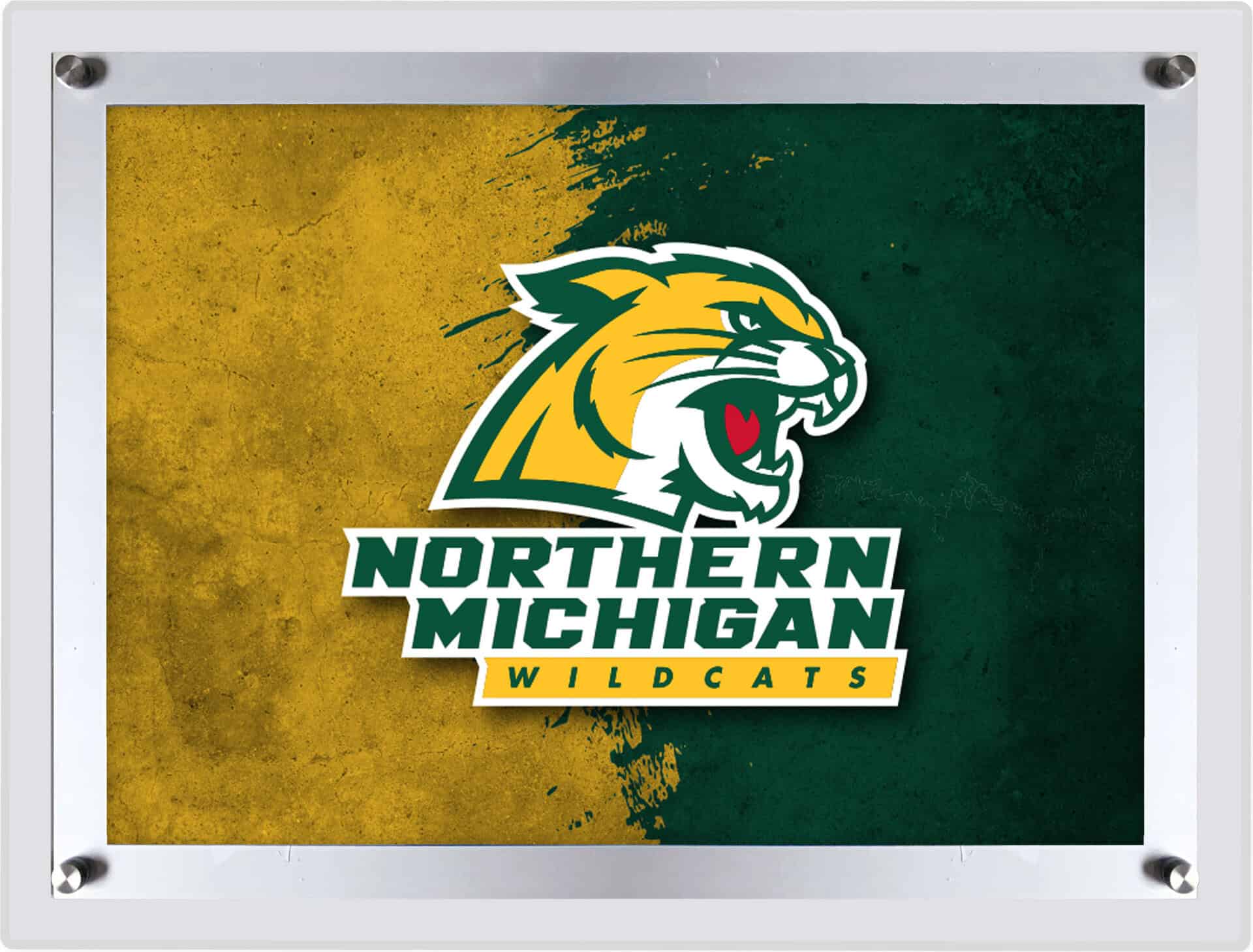 Northern Michigan University A4 Backlit LED Sign