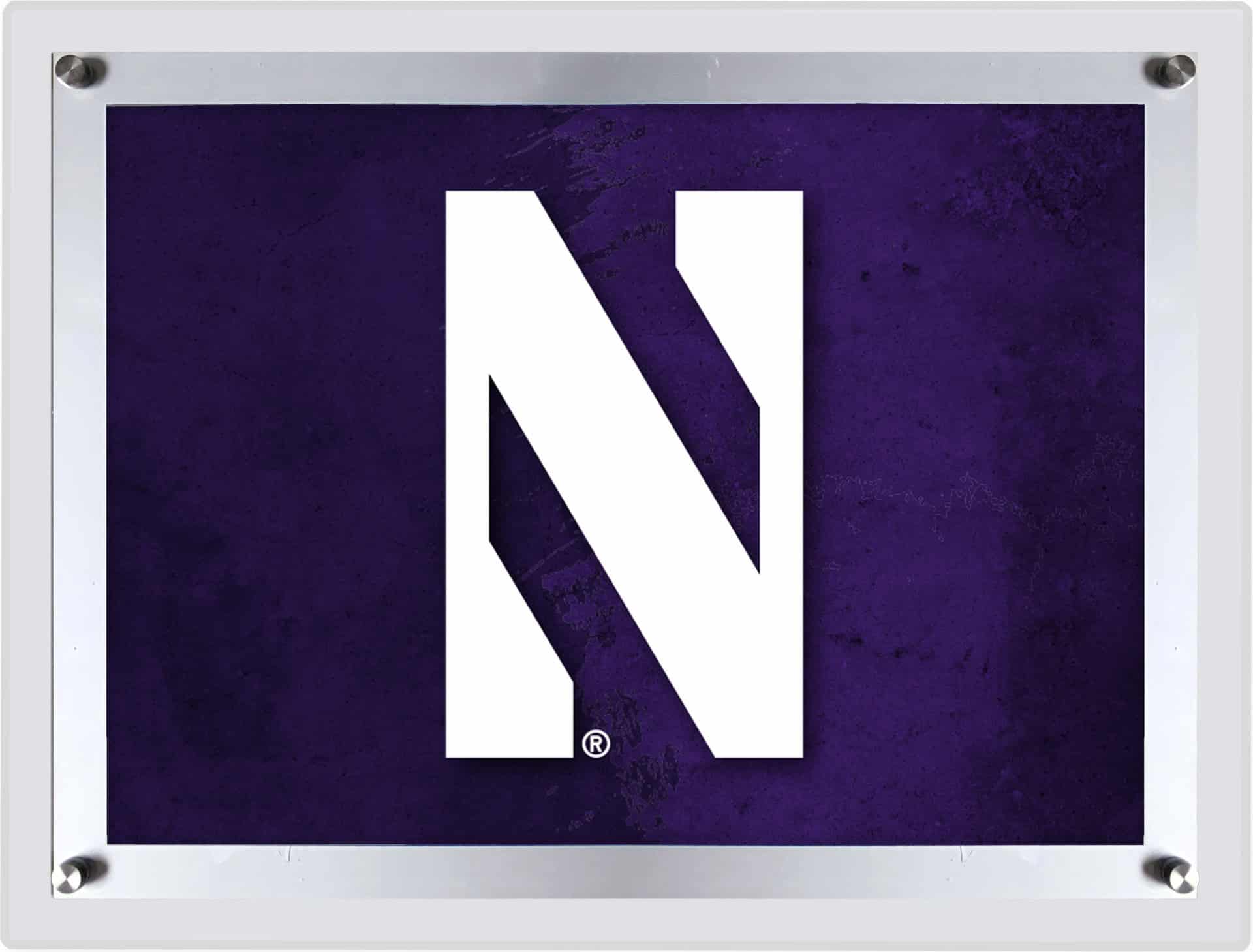 Northwestern University A4 Backlit LED Sign