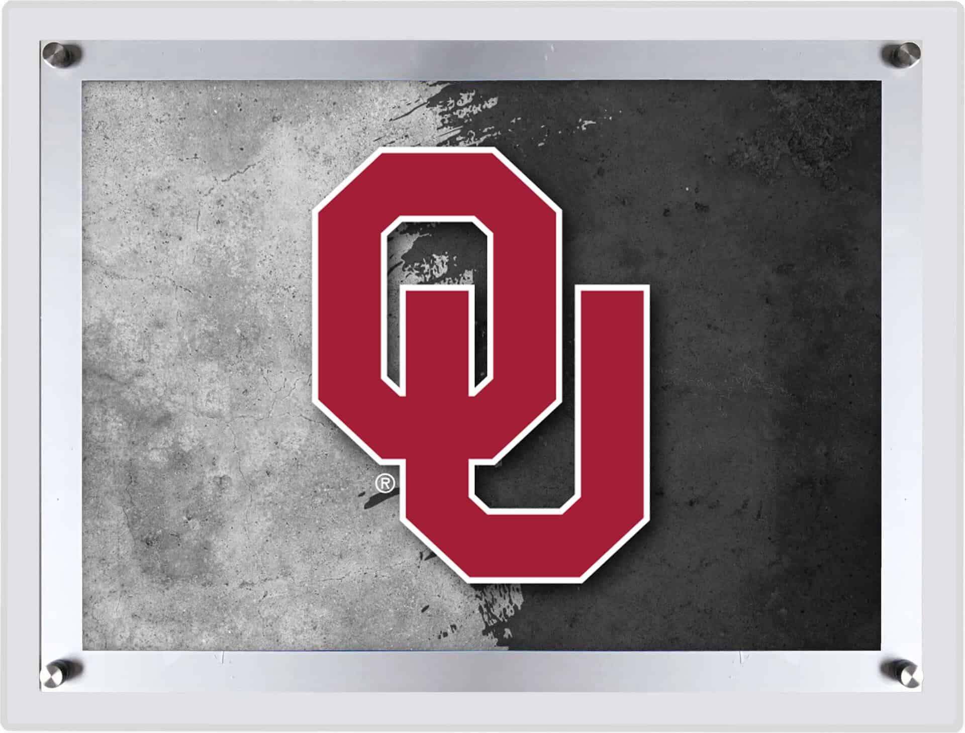 Oklahoma University A3 Backlit LED Sign