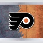 Philadelphia Flyers A4 Backlit LED Sign