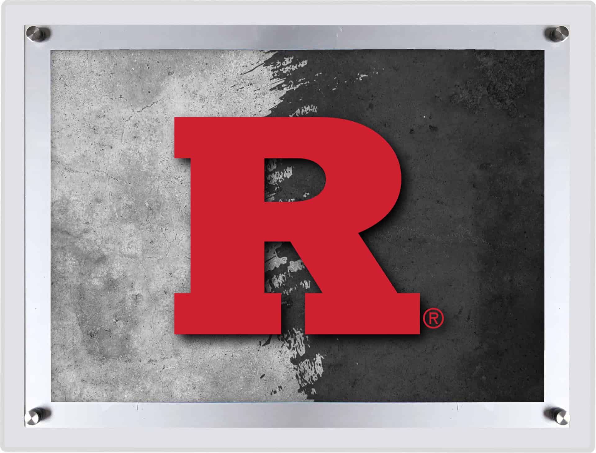 Rutgers A4 Backlit LED Sign