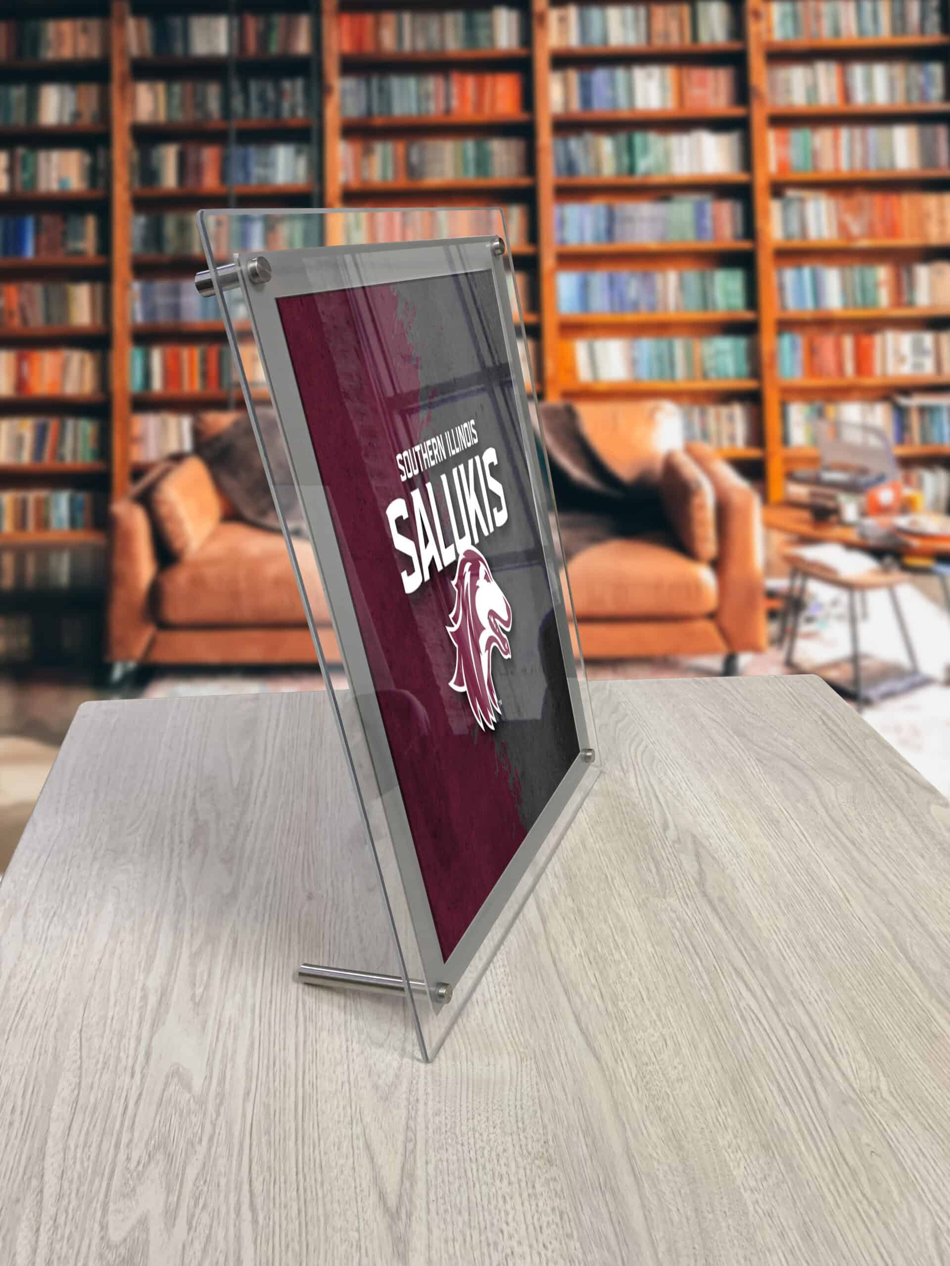 Southern Illinois University A3 Backlit LED Sign