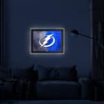 Tampa Bay Lightning A4 Backlit LED Sign