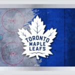 Toronto Maple Leafs A4 Backlit LED Sign