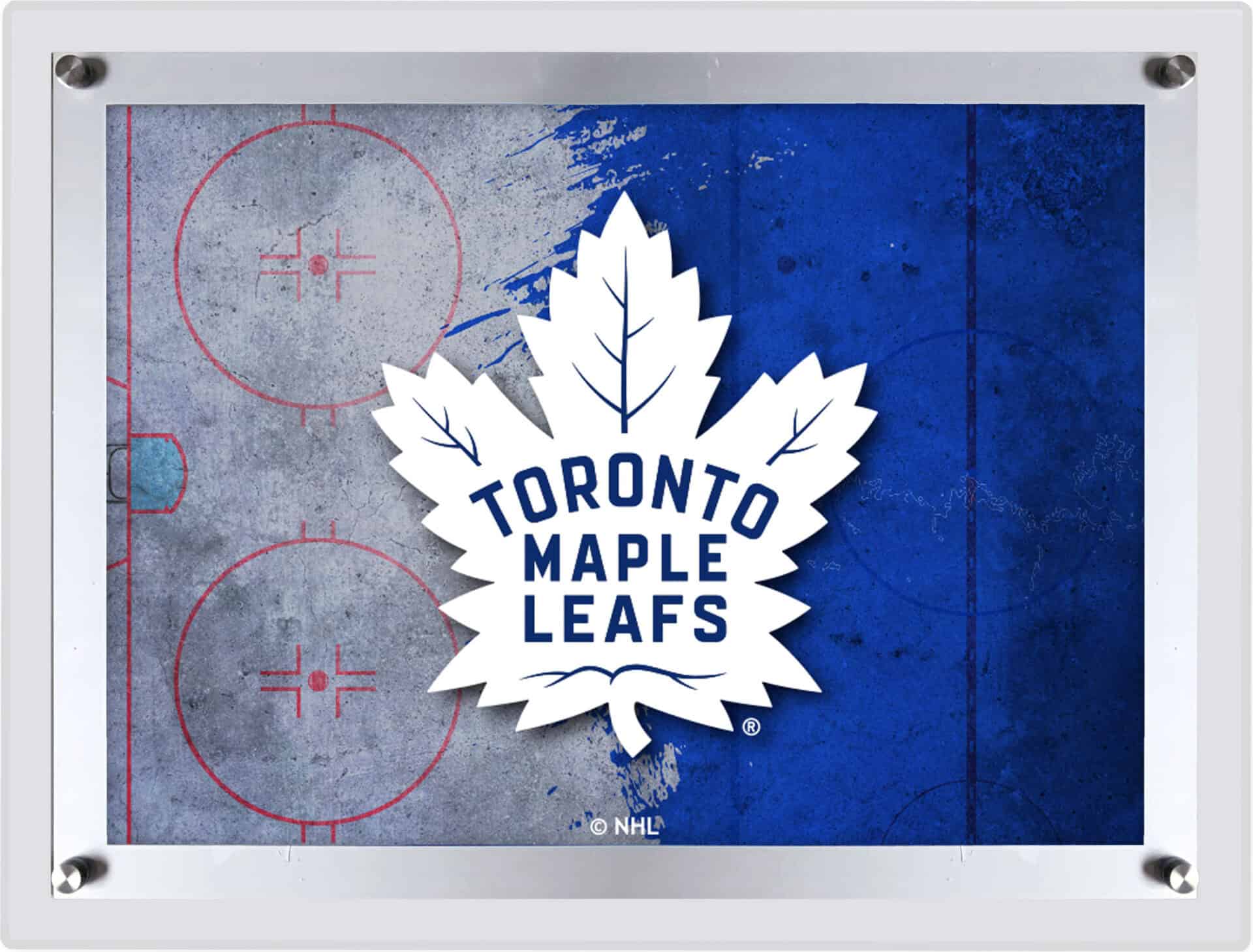 Toronto Maple Leafs A4 Backlit LED Sign