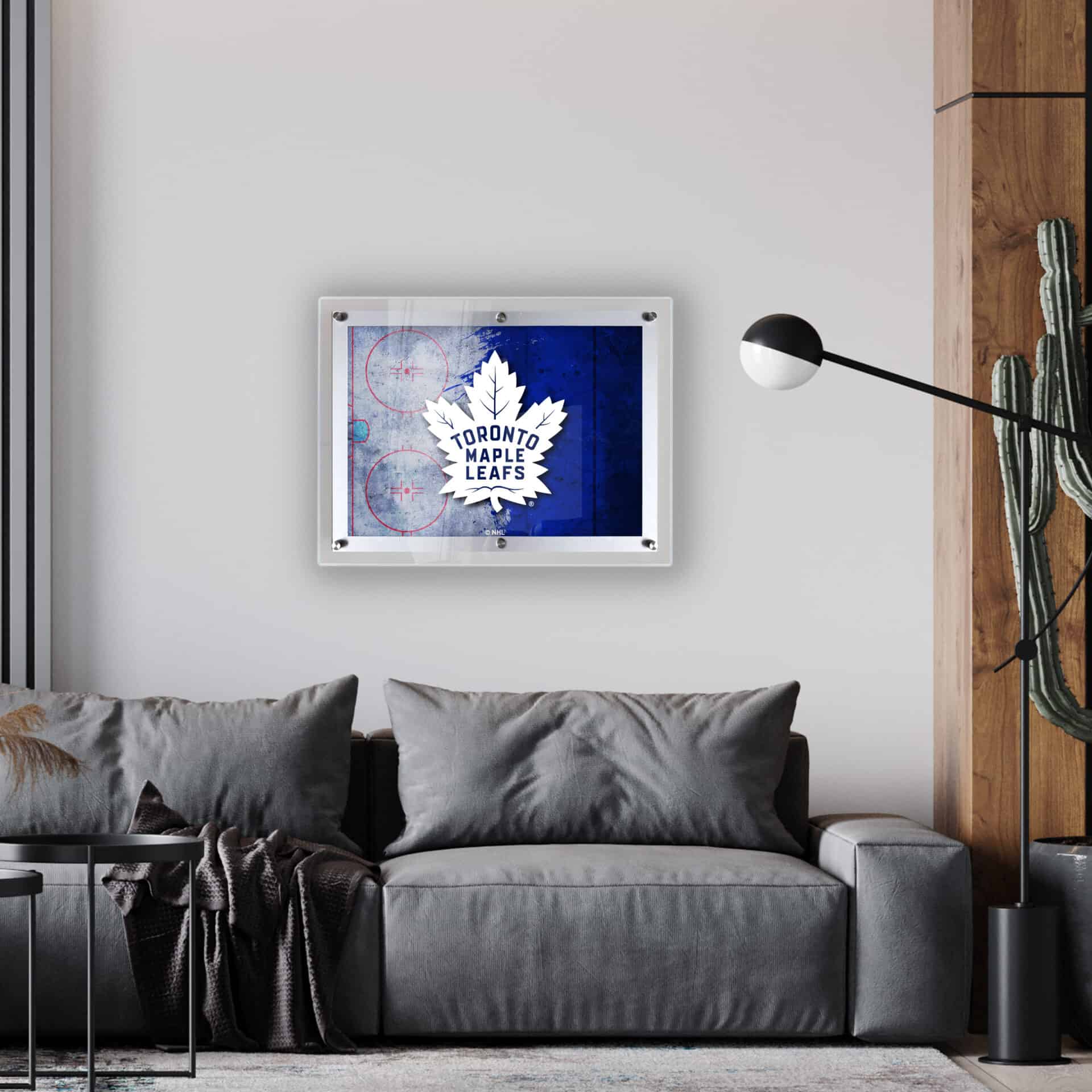Toronto Maple Leafs A4 Backlit LED Sign - Image 2