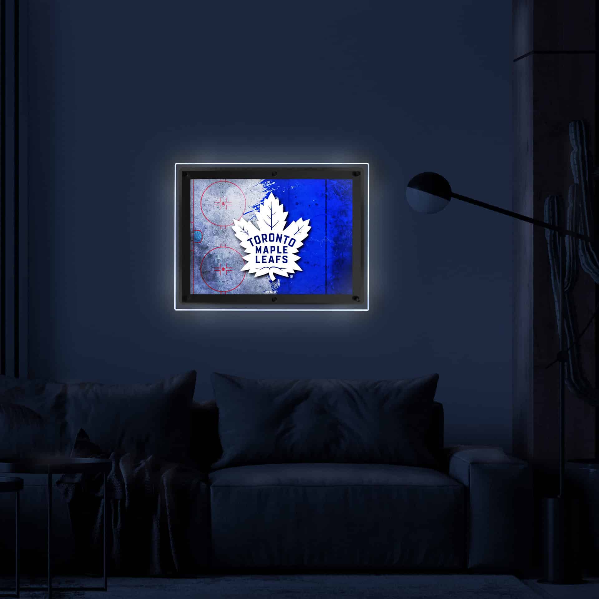Toronto Maple Leafs A4 Backlit LED Sign