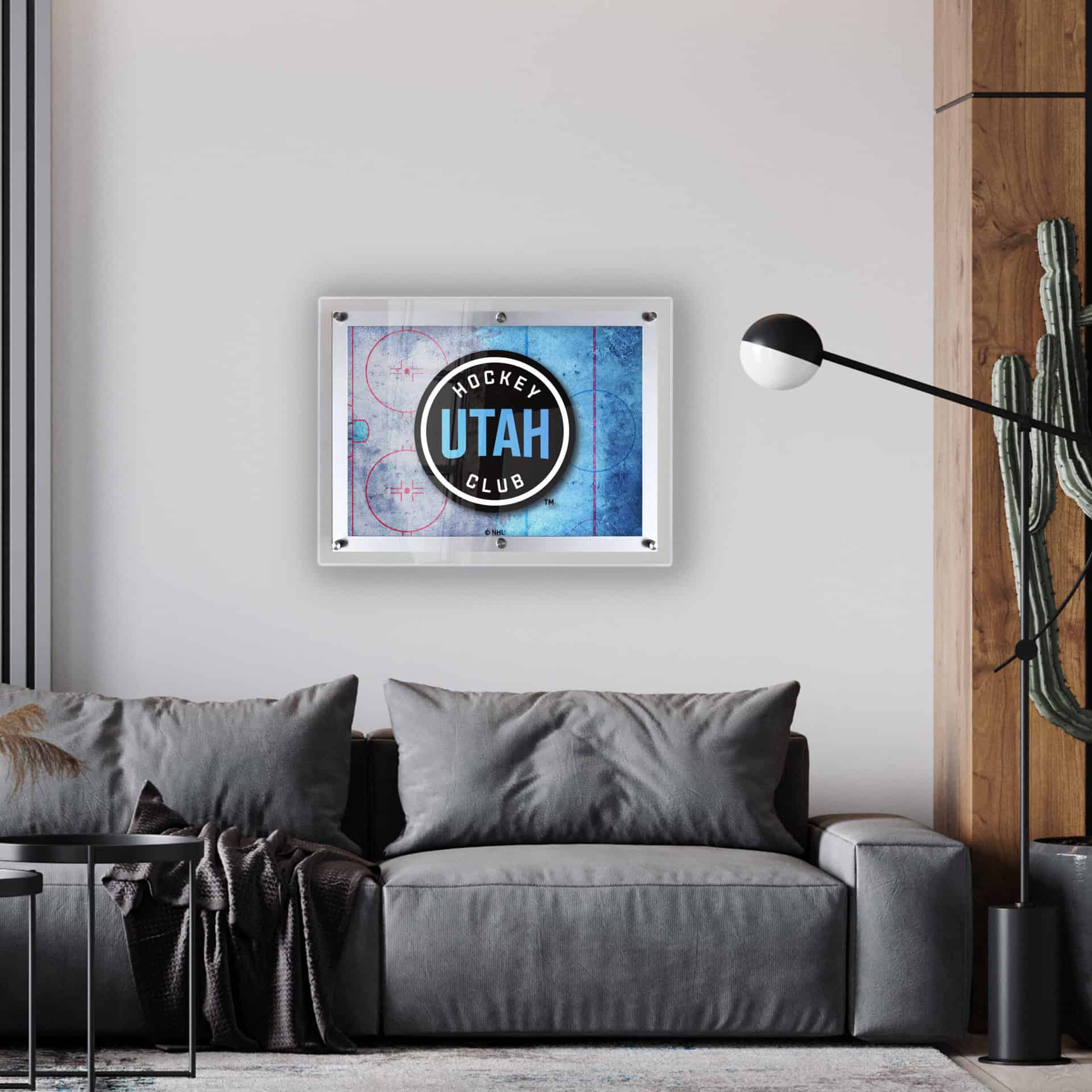 Utah Hockey Club A4 Backlit LED Sign