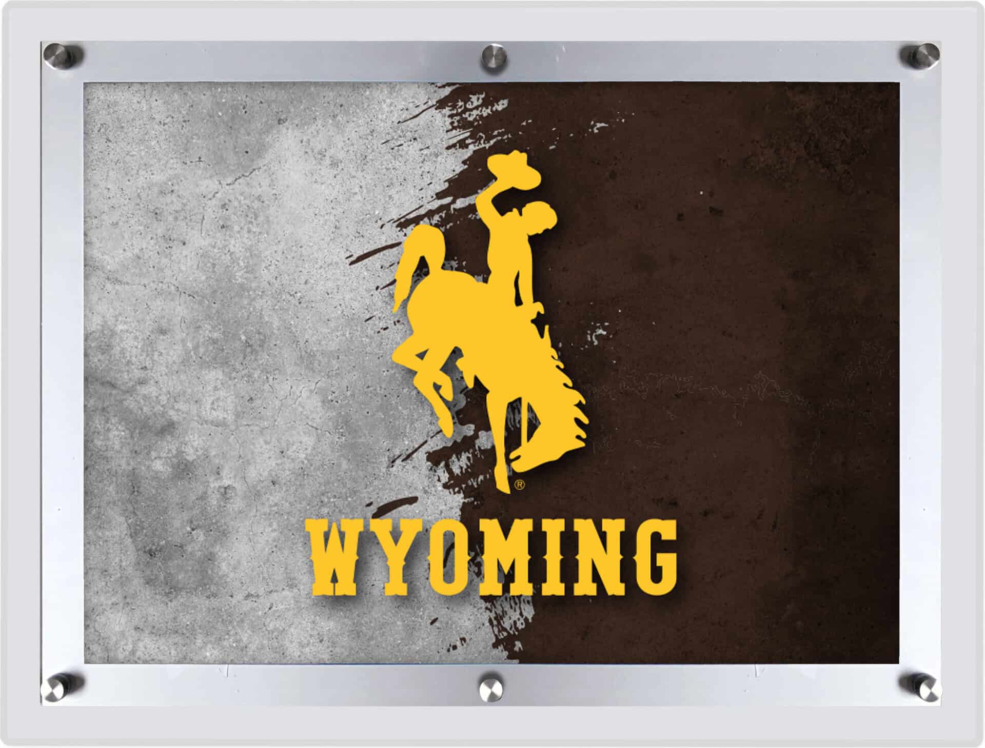 University of Wyoming LG Backlit LED Sign