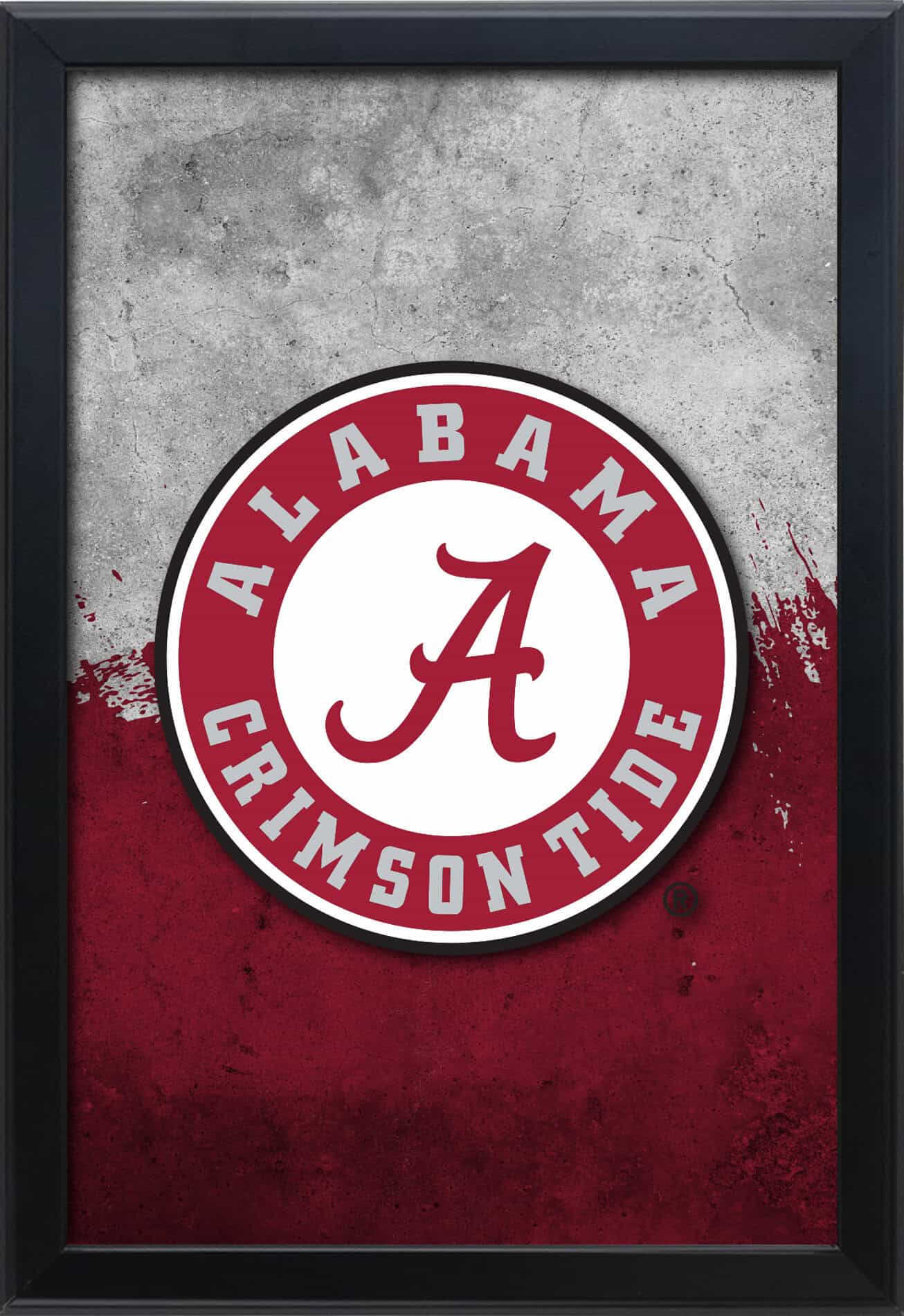University of Alabama (Script A) 16x24 Snapframe Lightbox